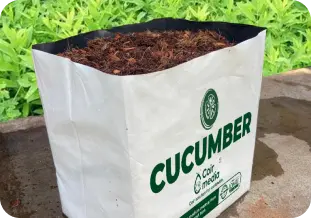Coco coir bag for Cucumber