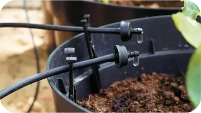 Precision Irrigation with Emitters