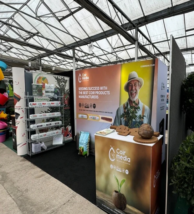 Coirmedia Showcases Coir-based Innovations at the Four Oaks Trade Show