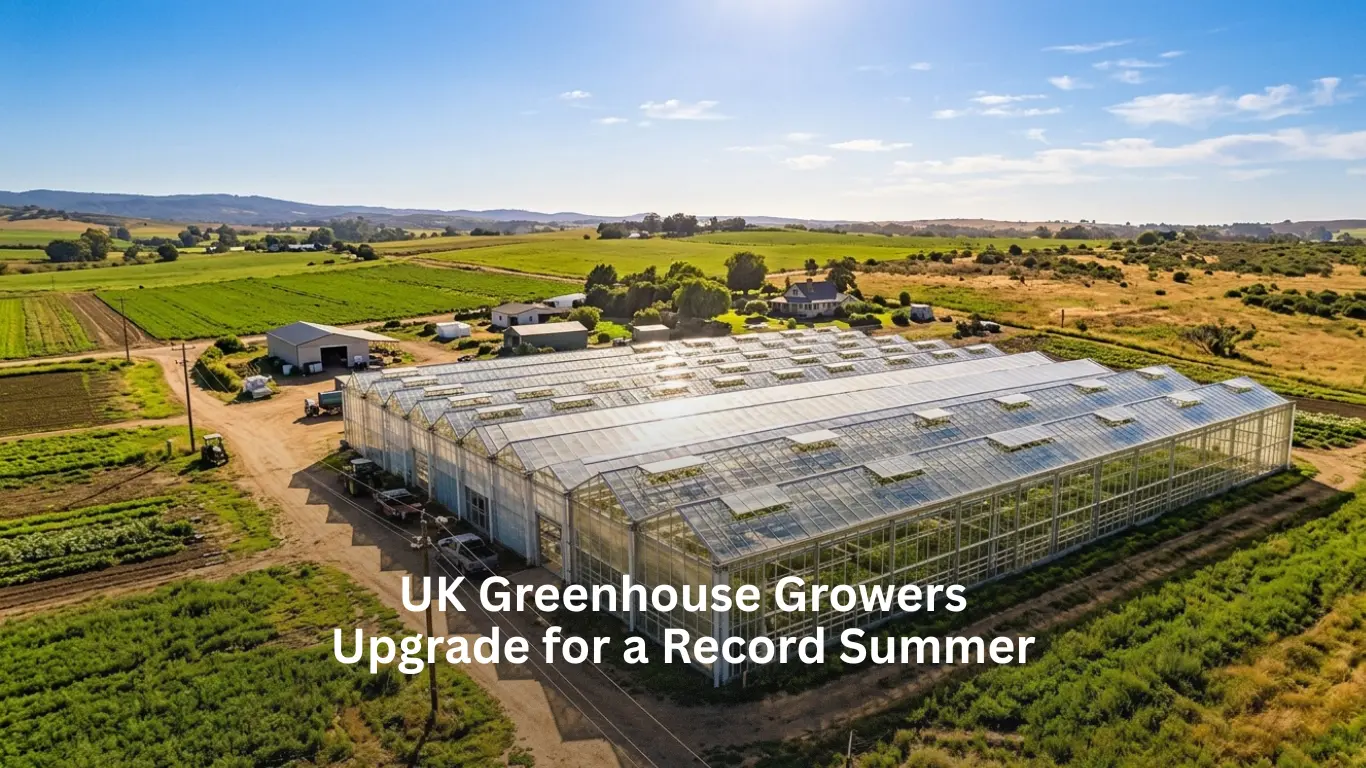 UK Greenhouse Growers Upgrade for a Record Summer
