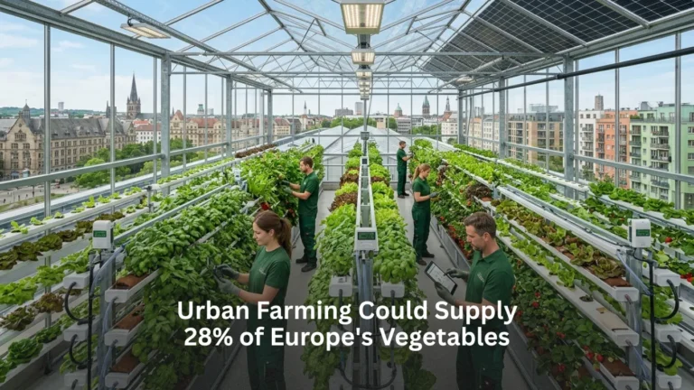 Urban Farming Could Supply 28 of Europe's Vegetables