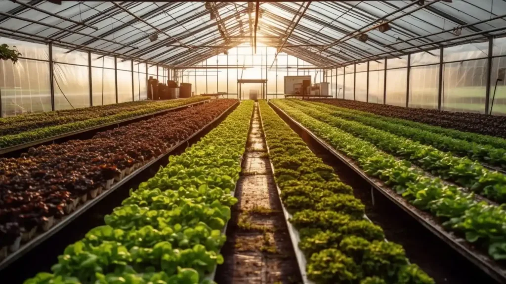 modern greenhouse farming